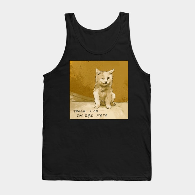 One Eye Pete Tank Top by Catwheezie